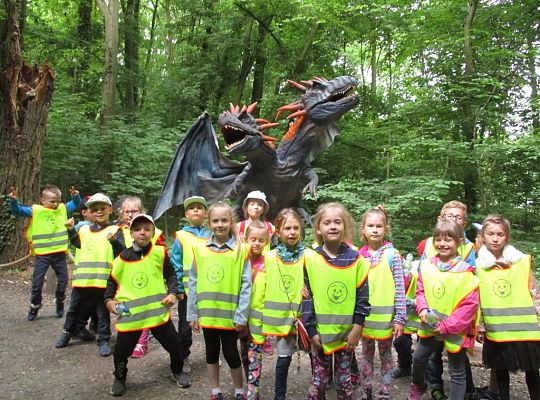 Nasza wygrana! Wycieczka do Dinoparku w Malborku Grupa 4