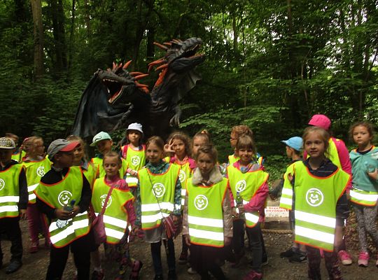 Nasza wygrana! Wycieczka do Dinoparku w Malborku Grupa 4