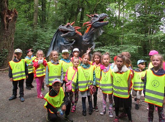 Nasza wygrana! Wycieczka do Dinoparku w Malborku Grupa 4