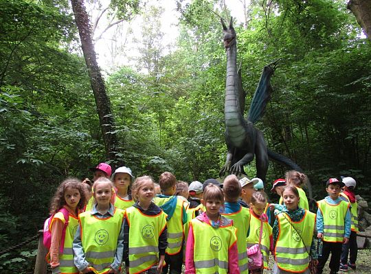 Nasza wygrana! Wycieczka do Dinoparku w Malborku Grupa 4