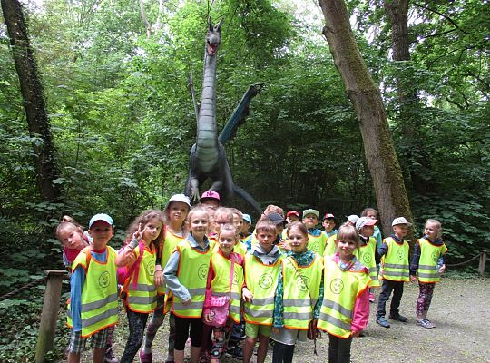 Nasza wygrana! Wycieczka do Dinoparku w Malborku Grupa 4