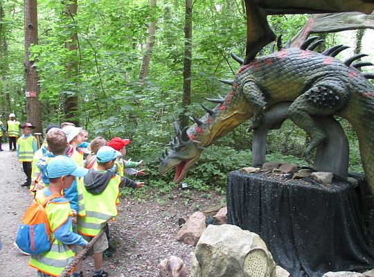 Nasza wygrana! Wycieczka do Dinoparku w Malborku Grupa 4