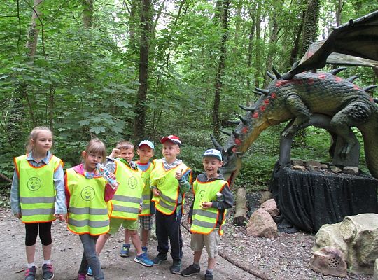 Nasza wygrana! Wycieczka do Dinoparku w Malborku Grupa 4