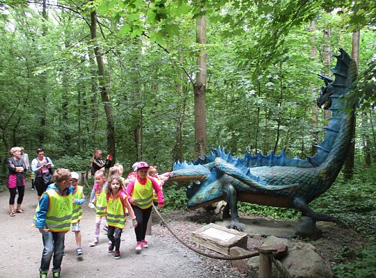 Nasza wygrana! Wycieczka do Dinoparku w Malborku Grupa 4