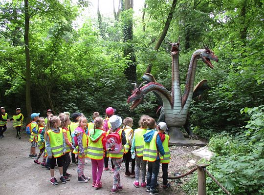 Nasza wygrana! Wycieczka do Dinoparku w Malborku Grupa 4