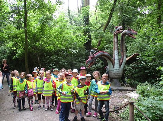 Nasza wygrana! Wycieczka do Dinoparku w Malborku Grupa 4