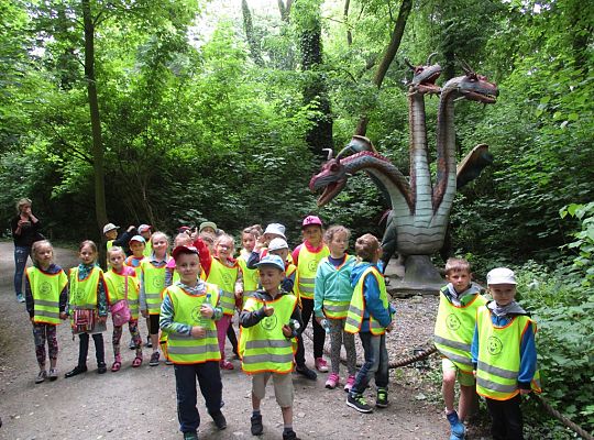 Nasza wygrana! Wycieczka do Dinoparku w Malborku Grupa 4