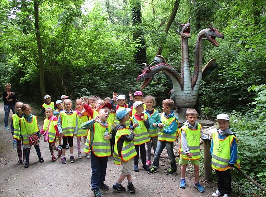 Nasza wygrana! Wycieczka do Dinoparku w Malborku Grupa 4