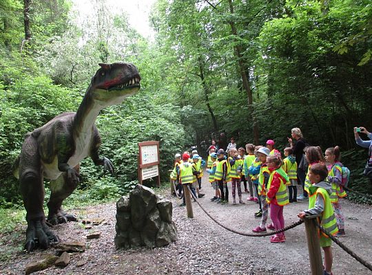 Nasza wygrana! Wycieczka do Dinoparku w Malborku Grupa 4