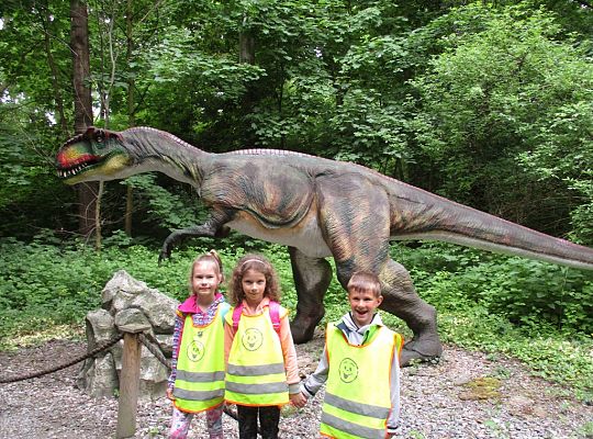 Nasza wygrana! Wycieczka do Dinoparku w Malborku Grupa 4