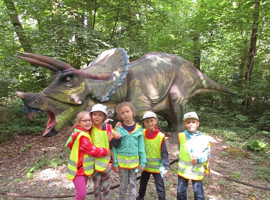 Nasza wygrana! Wycieczka do Dinoparku w Malborku Grupa 4