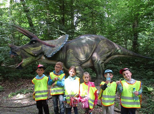 Nasza wygrana! Wycieczka do Dinoparku w Malborku Grupa 4