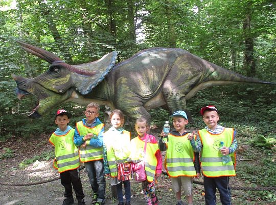 Nasza wygrana! Wycieczka do Dinoparku w Malborku Grupa 4