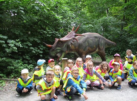 Nasza wygrana! Wycieczka do Dinoparku w Malborku Grupa 4