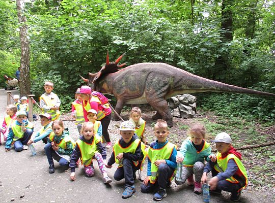 Nasza wygrana! Wycieczka do Dinoparku w Malborku Grupa 4