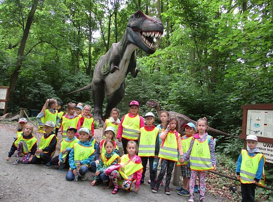 Nasza wygrana! Wycieczka do Dinoparku w Malborku Grupa 4