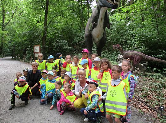 Nasza wygrana! Wycieczka do Dinoparku w Malborku Grupa 4
