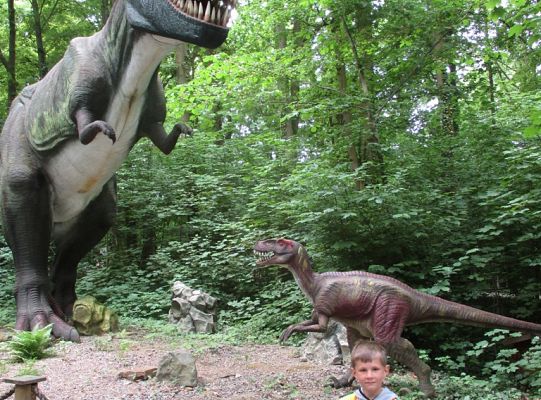 Nasza wygrana! Wycieczka do Dinoparku w Malborku Grupa 4