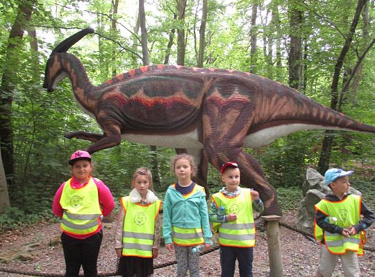 Nasza wygrana! Wycieczka do Dinoparku w Malborku Grupa 4