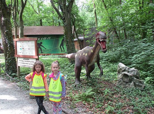 Nasza wygrana! Wycieczka do Dinoparku w Malborku Grupa 4