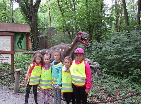 Nasza wygrana! Wycieczka do Dinoparku w Malborku Grupa 4