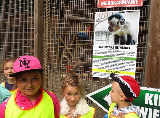 Nasza wygrana! Wycieczka do Dinoparku w Malborku Grupa 4