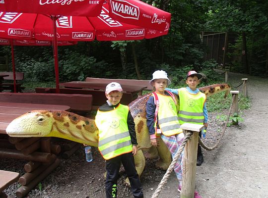 Nasza wygrana! Wycieczka do Dinoparku w Malborku Grupa 4