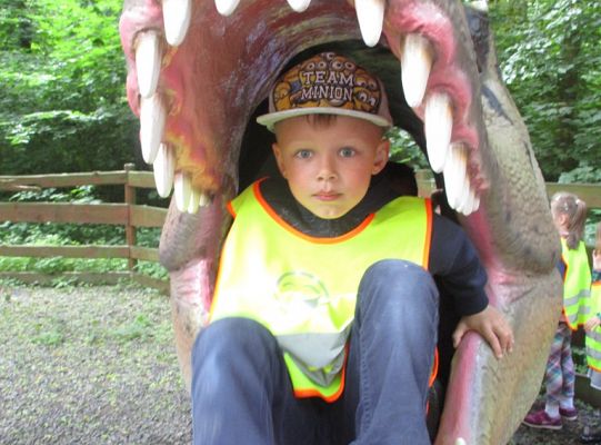 Nasza wygrana! Wycieczka do Dinoparku w Malborku Grupa 4