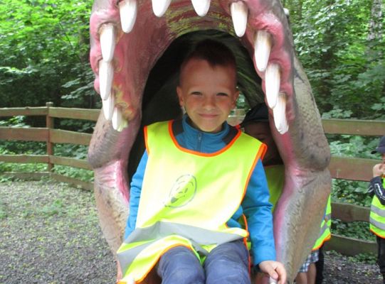 Nasza wygrana! Wycieczka do Dinoparku w Malborku Grupa 4