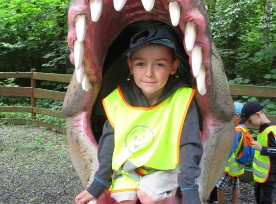 Nasza wygrana! Wycieczka do Dinoparku w Malborku Grupa 4