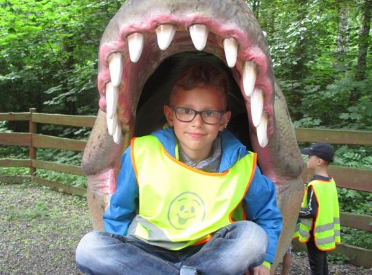 Nasza wygrana! Wycieczka do Dinoparku w Malborku Grupa 4