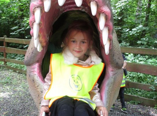 Nasza wygrana! Wycieczka do Dinoparku w Malborku Grupa 4