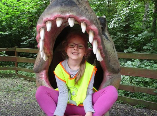 Nasza wygrana! Wycieczka do Dinoparku w Malborku Grupa 4