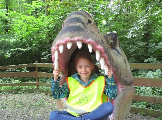 Nasza wygrana! Wycieczka do Dinoparku w Malborku Grupa 4