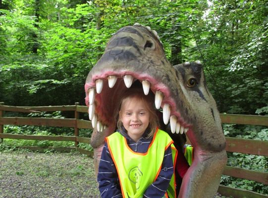 Nasza wygrana! Wycieczka do Dinoparku w Malborku Grupa 4