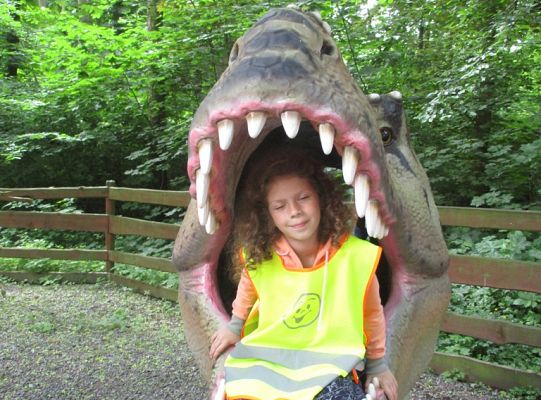 Nasza wygrana! Wycieczka do Dinoparku w Malborku Grupa 4