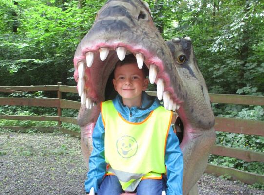 Nasza wygrana! Wycieczka do Dinoparku w Malborku Grupa 4