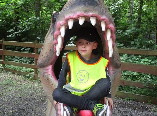 Nasza wygrana! Wycieczka do Dinoparku w Malborku Grupa 4