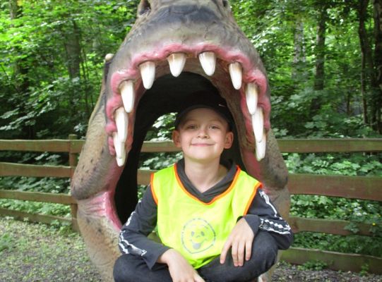 Nasza wygrana! Wycieczka do Dinoparku w Malborku Grupa 4