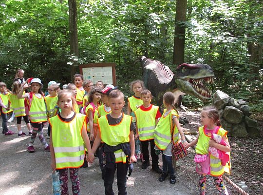 Nasza wygrana! Wycieczka do Dinoparku w Malborku Grupa 4