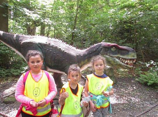 Nasza wygrana! Wycieczka do Dinoparku w Malborku Grupa 4