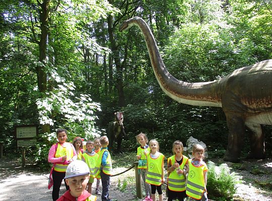 Nasza wygrana! Wycieczka do Dinoparku w Malborku Grupa 4