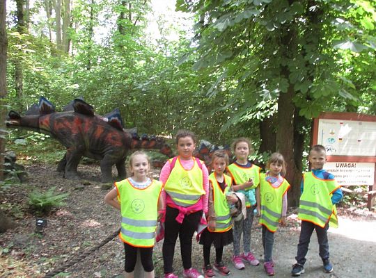 Nasza wygrana! Wycieczka do Dinoparku w Malborku Grupa 4