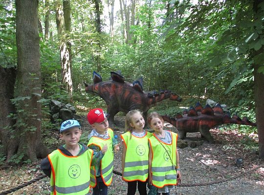 Nasza wygrana! Wycieczka do Dinoparku w Malborku Grupa 4