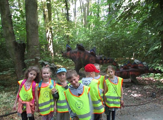 Nasza wygrana! Wycieczka do Dinoparku w Malborku Grupa 4