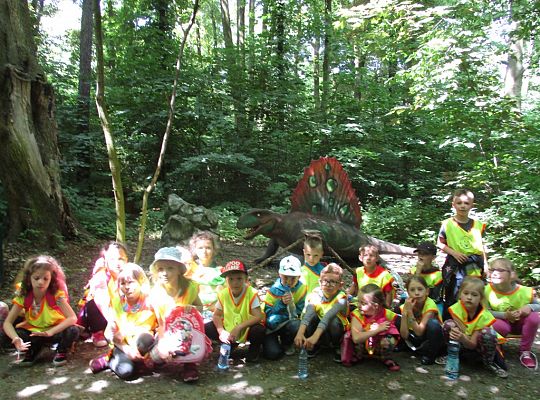 Nasza wygrana! Wycieczka do Dinoparku w Malborku Grupa 4