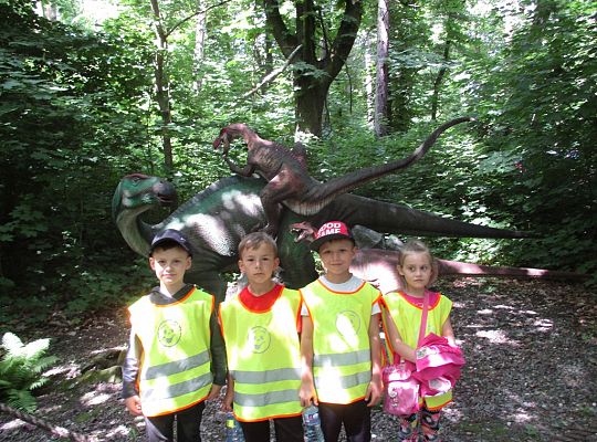Nasza wygrana! Wycieczka do Dinoparku w Malborku Grupa 4