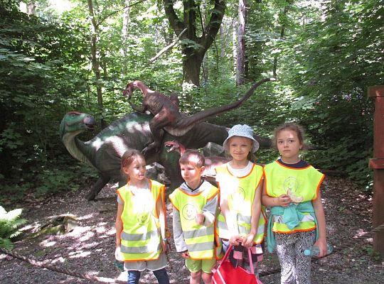 Nasza wygrana! Wycieczka do Dinoparku w Malborku Grupa 4