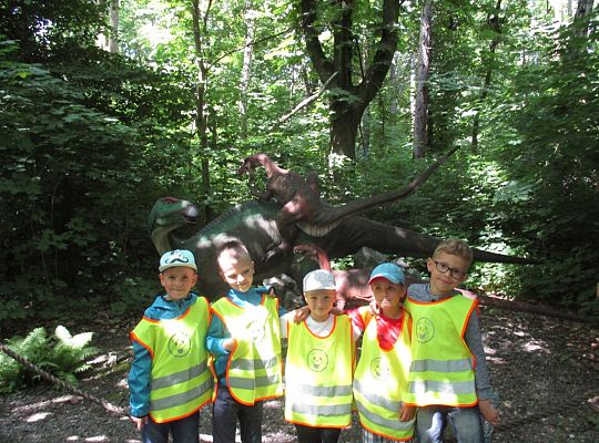 Nasza wygrana! Wycieczka do Dinoparku w Malborku Grupa 4