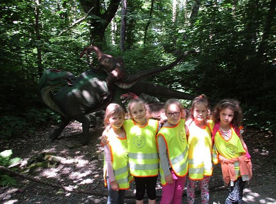 Nasza wygrana! Wycieczka do Dinoparku w Malborku Grupa 4